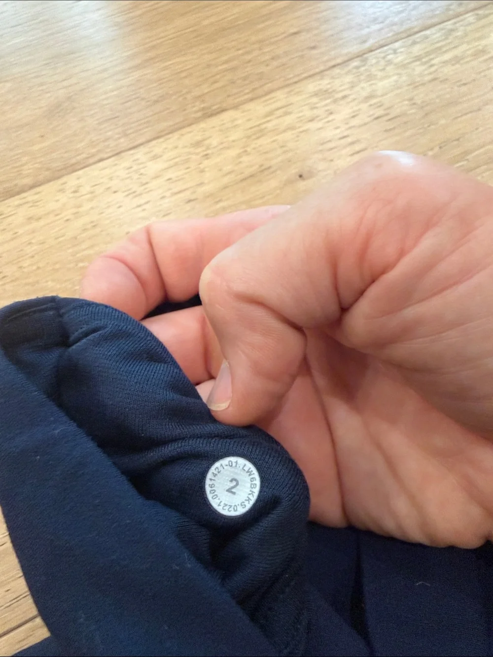 Lululemon High-Waist Navy with pockets 25” Leggings
